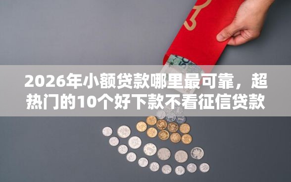 2026年小额贷款哪里最可靠，超热门的10个好下款不看征信贷款平台推荐