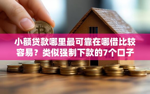 小额贷款哪里最可靠在哪借比较容易？类似强制下款的7个口子参考