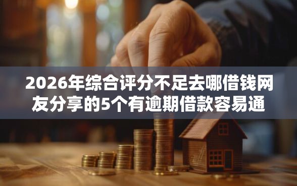 2026年综合评分不足去哪借钱网友分享的5个有逾期借款容易通过的平台我觉得不错！