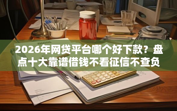 2026年网贷平台哪个好下款？盘点十大靠谱借钱不看征信不查负债的平台