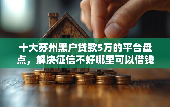 十大苏州黑户贷款5万的平台盘点，解决征信不好哪里可以借钱的问题