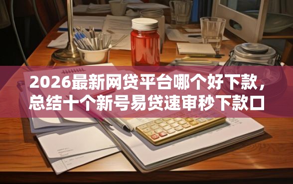 2026最新网贷平台哪个好下款，总结十个新号易贷速审秒下款口子！