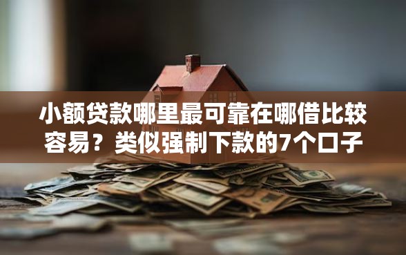 小额贷款哪里最可靠在哪借比较容易？类似强制下款的7个口子参考
