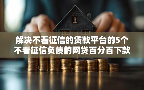 解决不看征信的贷款平台的5个不看征信负债的网贷百分百下款平台分享