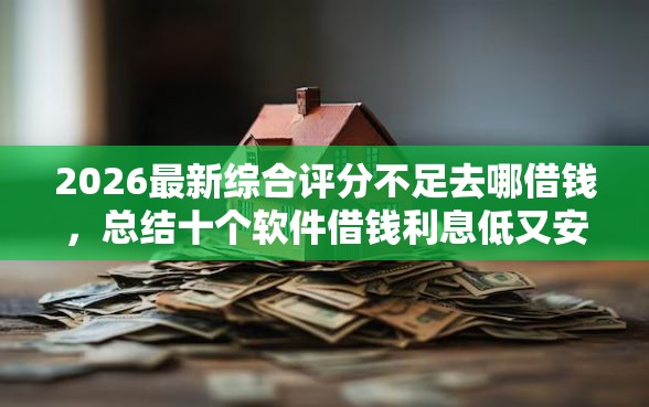 2026最新综合评分不足去哪借钱，总结十个软件借钱利息低又安全！