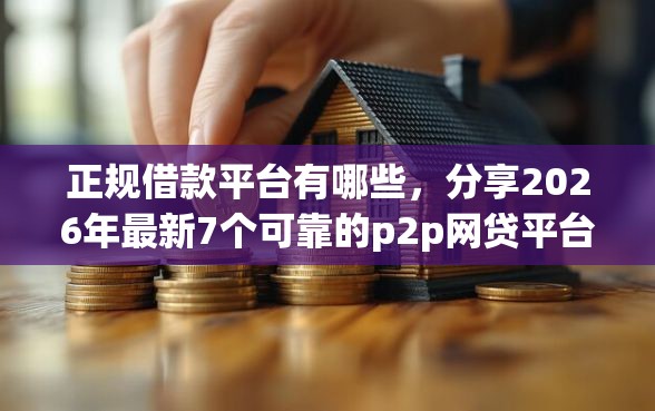 正规借款平台有哪些，分享2026年最新7个可靠的p2p网贷平台