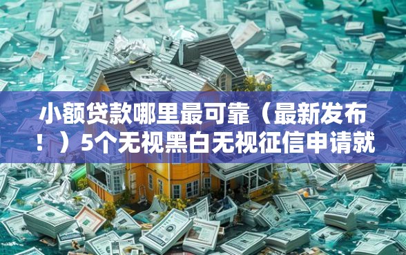 小额贷款哪里最可靠（最新发布！）5个无视黑白无视征信申请就下款的口子