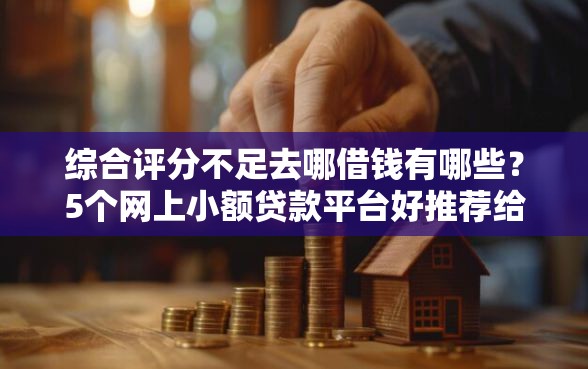 综合评分不足去哪借钱有哪些？5个网上小额贷款平台好推荐给你