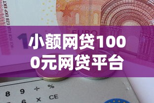 小额网贷1000元网贷平台网贷怎么样，急用钱哪里可以快速借到的8个平台介绍