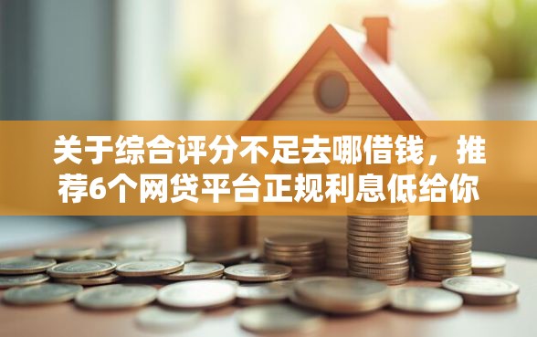 关于综合评分不足去哪借钱，推荐6个网贷平台正规利息低给你
