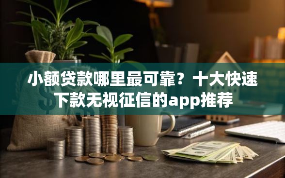 小额贷款哪里最可靠？十大快速下款无视征信的app推荐