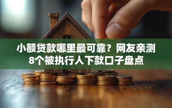 小额贷款哪里最可靠?网友亲测8个被执行人下款口子盘点 小额贷款哪里最可靠?网友亲测8个被执行人下款口子盘点
