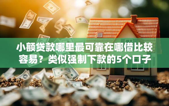 小额贷款哪里最可靠在哪借比较容易?类似强制下款的5个口子参考 小额贷款哪里最可靠在哪借比较容易?类似强制下款的5个口子参考