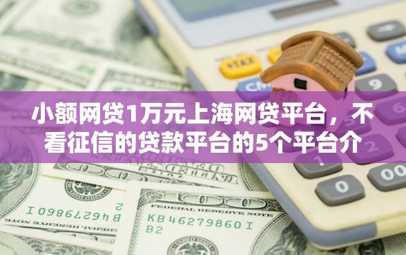 小额网贷1万元上海网贷平台，不看征信的贷款平台的5个平台介绍